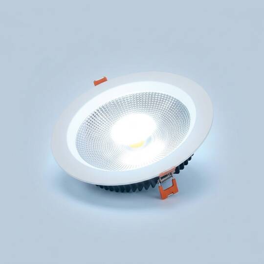 ACK 20W 6500K Beyaz 1800lm COB Led Downlight Sıva Altı Spot (Ø175 mm Beyaz Kasa) AD08-02030 - 3