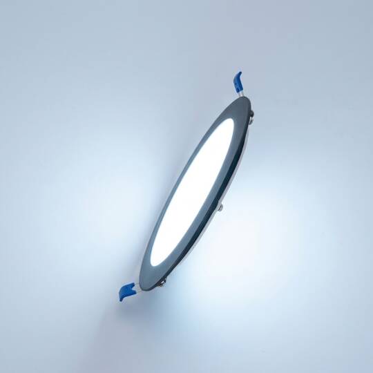 ACK 20W 6500K Beyaz 1800lm Sıva Altı Yuvarlak Led Panel (Ø240 mm Siyah Kasa) AP01-02031 - 3