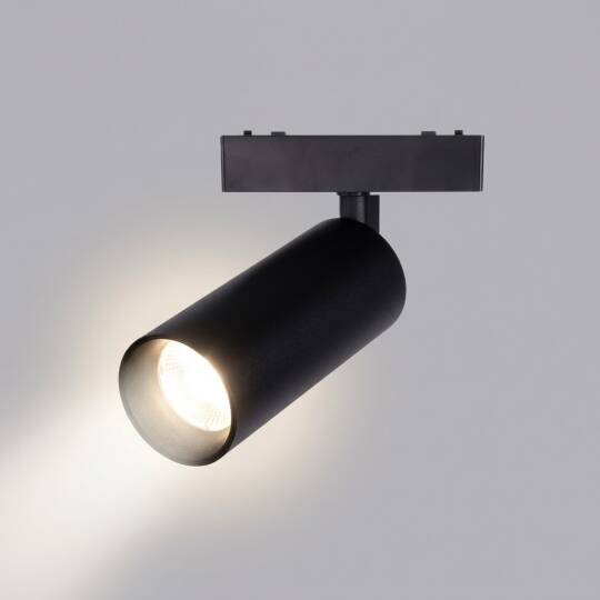 ACK 20W CCT (3 Renk) 48V Magnetik Ray Armatürü Yönlendirilebilir Silindir Spot Siyah Kasa AD45-06391 - 3