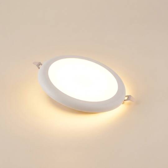 ACK 24W 3000K Günışığı 2500lm Sıva Üstü Çerçevesiz Led Panel (Ø170 mm Beyaz Kasa) AP11-02400 - 3