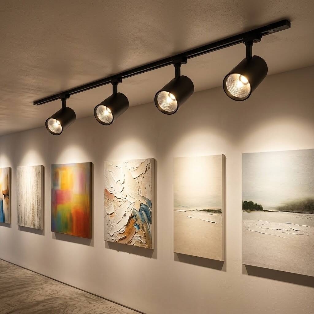ACK 24W-31W (Ayarlanabilir) 3000K Günışığı LED Ray Armatürü Spot Lamba (Siyah Kasa) AD30-01501 - 2