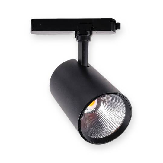 ACK 24W-31W (Ayarlanabilir) 6500K Beyaz LED Ray Armatürü Spot Lamba (Siyah Kasa) AD30-01531