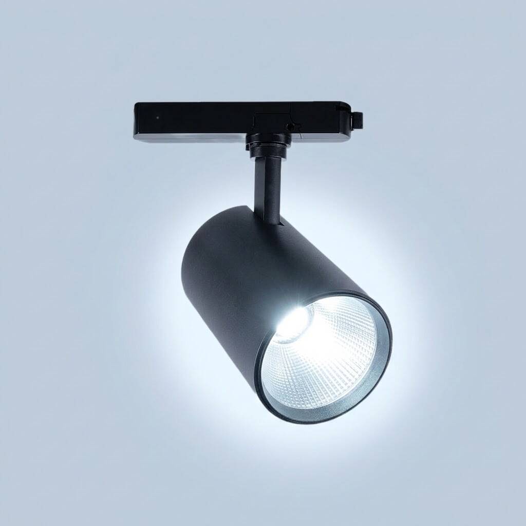 ACK 24W-31W (Ayarlanabilir) 6500K Beyaz LED Ray Armatürü Spot Lamba (Siyah Kasa) AD30-01531 - 3
