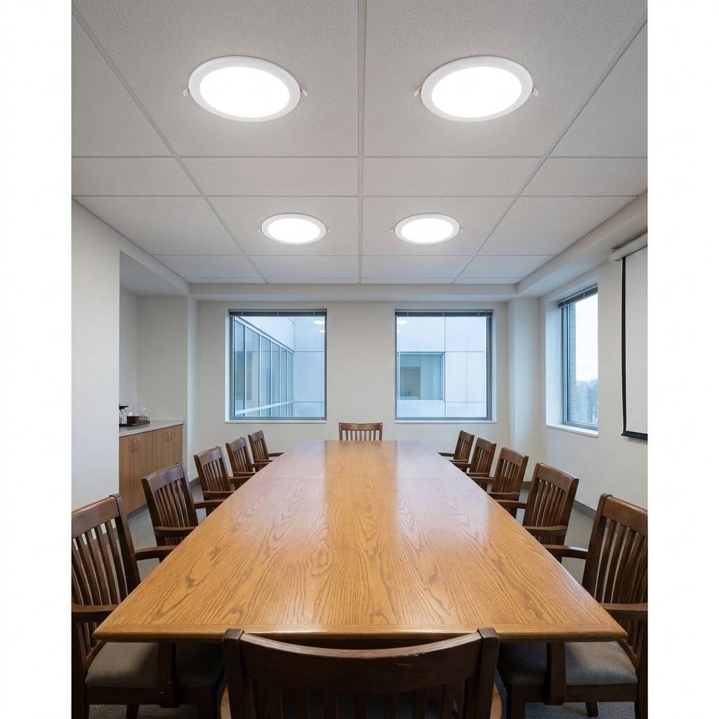 ACK 24W 4000K Ilık Beyaz 2500lm Sıva Altı Çerçevesiz Led Panel (Ø170 mm Beyaz Kasa) AP10-02410 - 2
