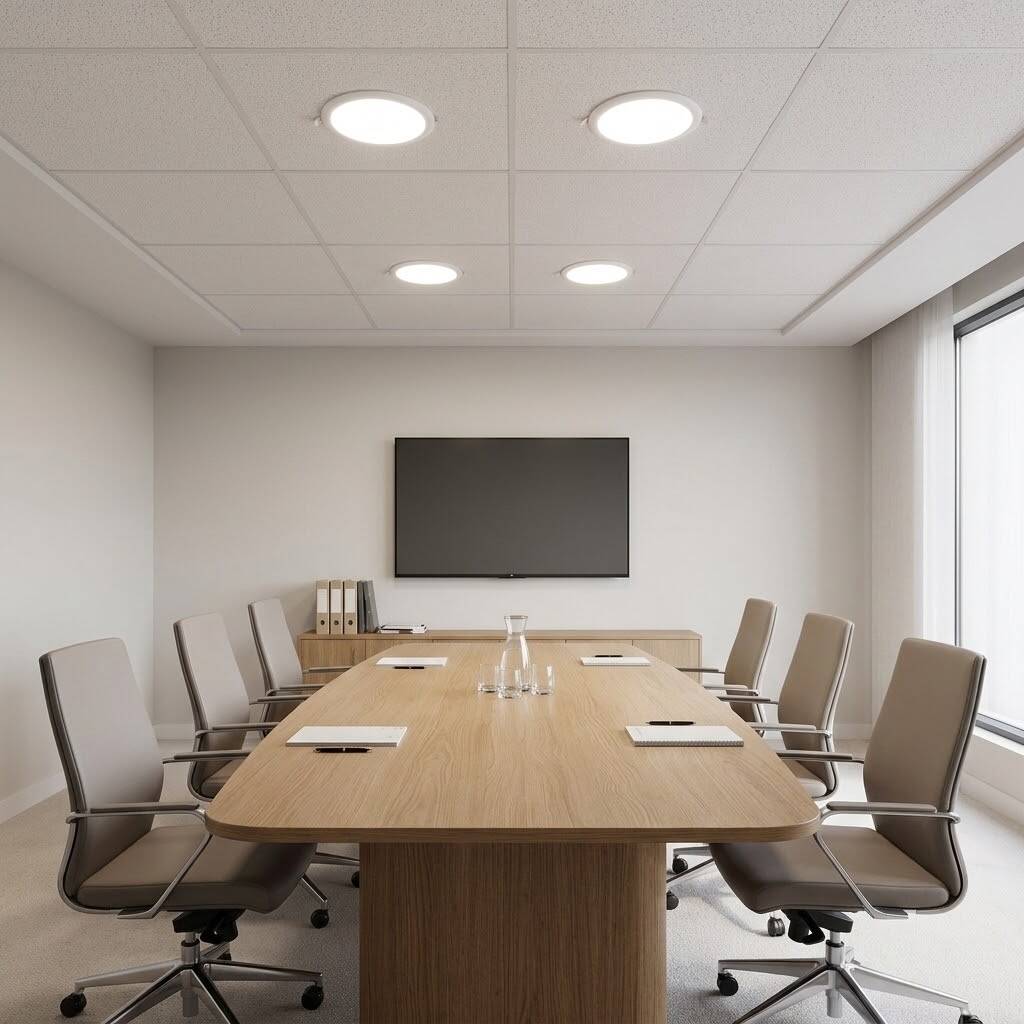 ACK 24W 4000K Ilık Beyaz 2500lm Sıva Üstü Çerçevesiz Led Panel (Ø170 mm Beyaz Kasa) AP11-02410 - 2
