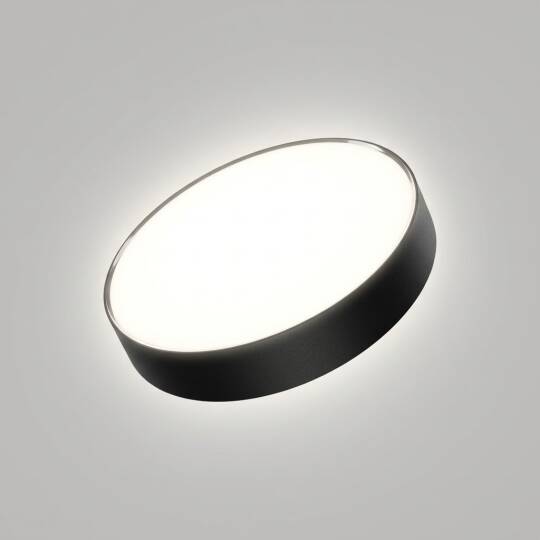 ACK 24W 4000K Ilık Beyaz Sıva Üstü Yuvarlak Led Panel (Ø175 mm Siyah Kasa) AP05-02411 - 3