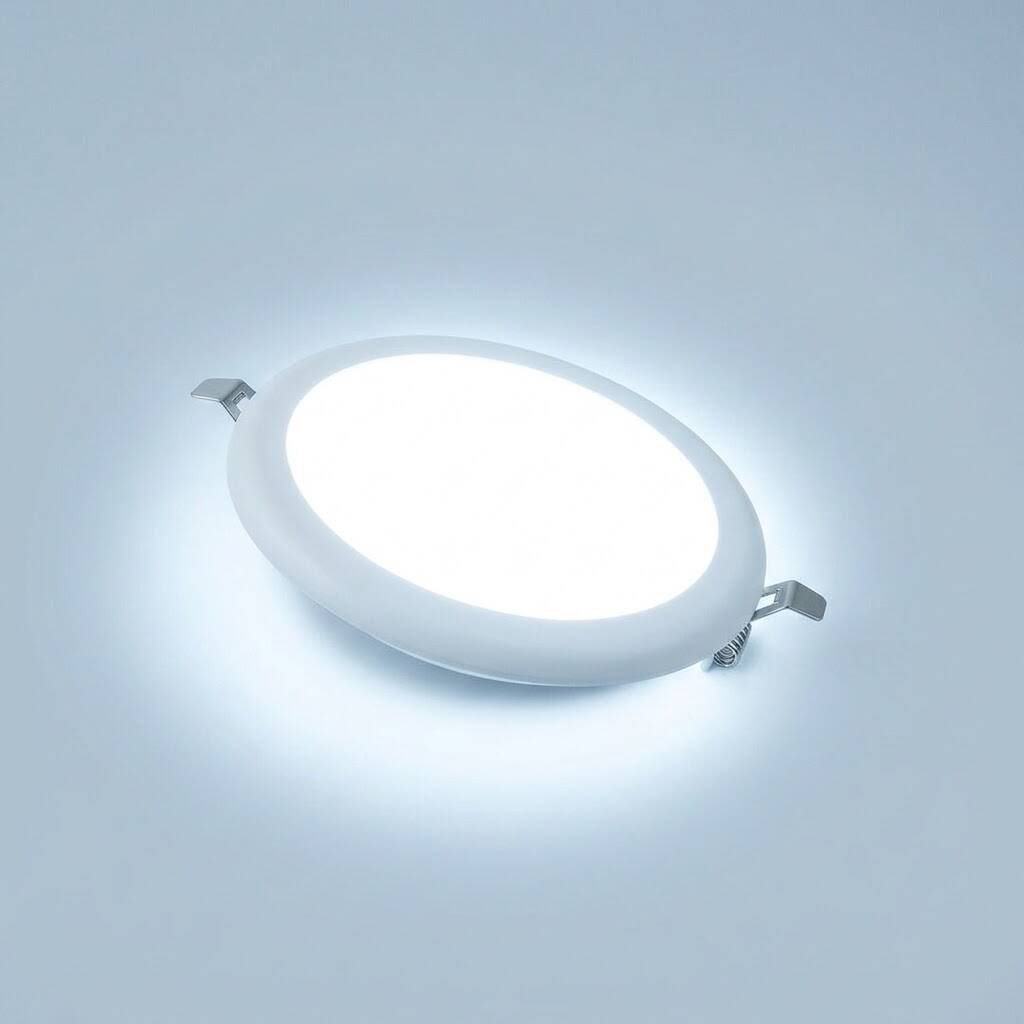 ACK 24W 6500K Beyaz 2500lm Sıva Altı Çerçevesiz Led Panel (Ø170 mm Beyaz Kasa) AP10-02430 - 3