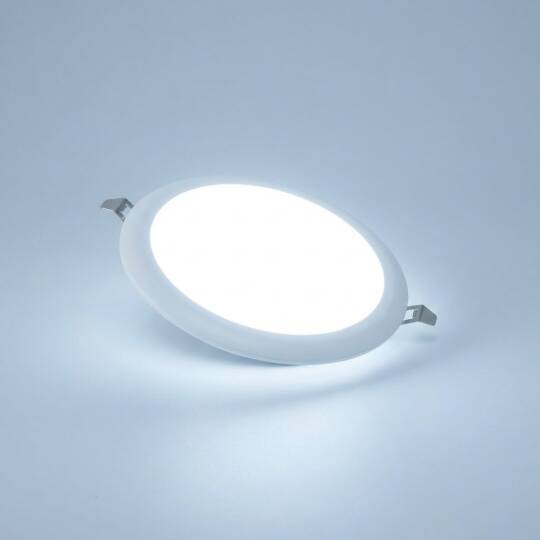 ACK 24W 6500K Beyaz 2500lm Sıva Üstü Çerçevesiz Led Panel (Ø170 mm Beyaz Kasa) AP11-02430 - 3