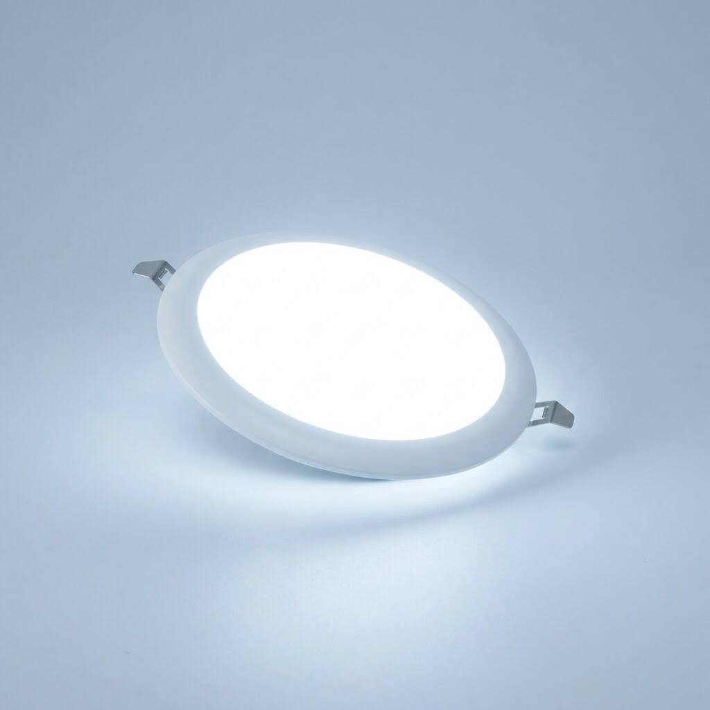 ACK 24W 6500K Beyaz 2500lm Sıva Üstü Çerçevesiz Led Panel (Ø170 mm Beyaz Kasa) AP11-02430 - 3