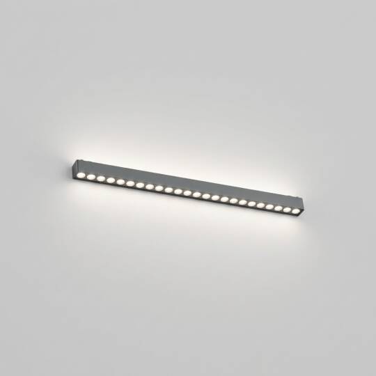 ACK 24W CCT (3 Renk) 48V Magnetik Ray Armatürü Çoklu Dot (Izgara) Siyah Kasa AD45-02491 - 3