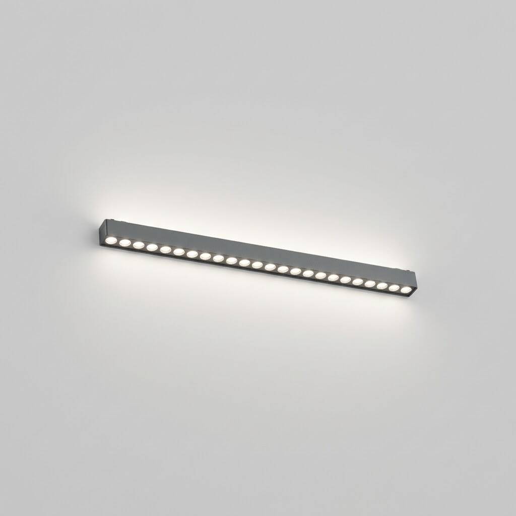 ACK 24W CCT (3 Renk) 48V Magnetik Ray Armatürü Çoklu Dot (Izgara) Siyah Kasa AD45-02491 - 3