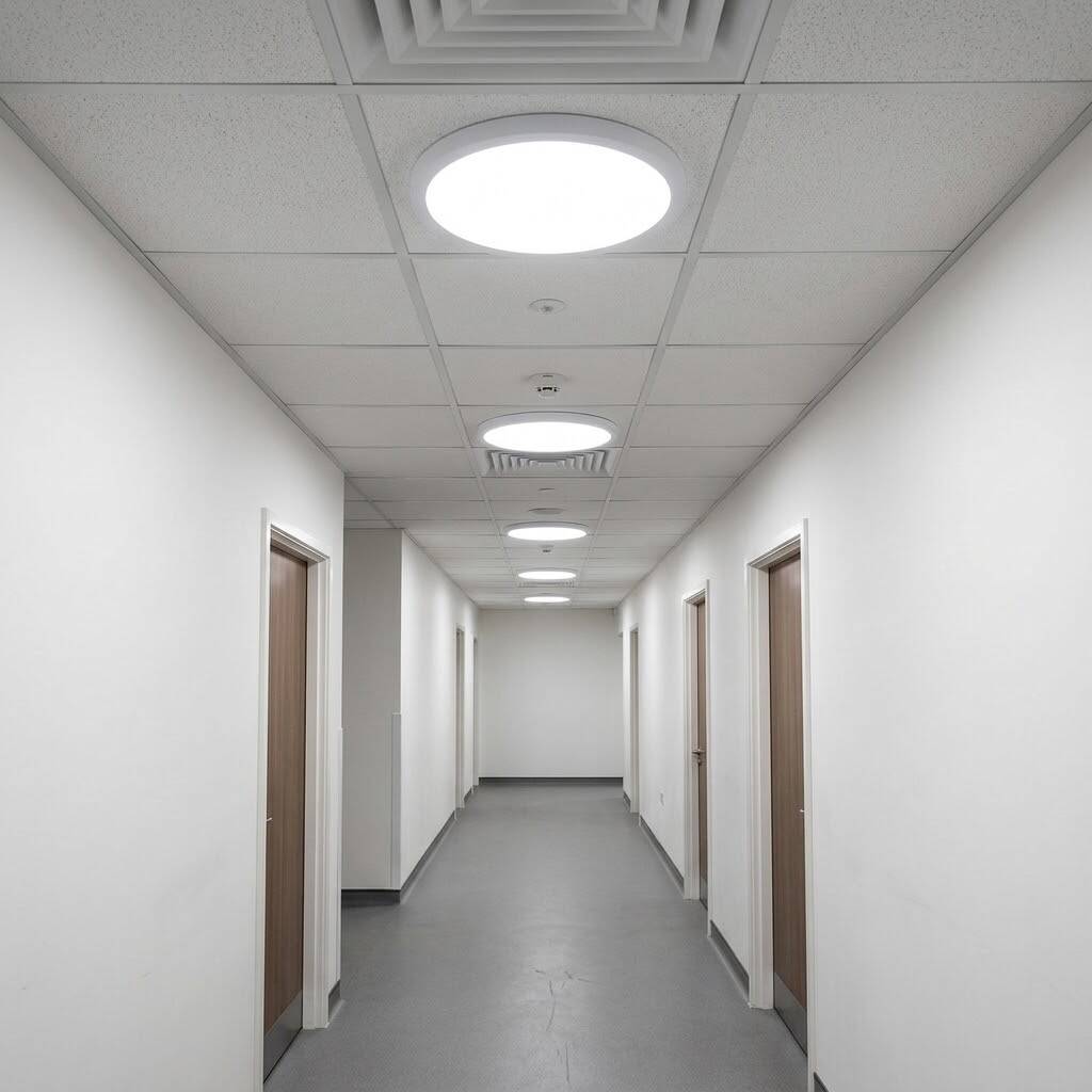 ACK 24W CCT Renk Ayarlı Yuvarlak Led Panel (Ø300 mm Beyaz Kasa) AP03-02490 - 2