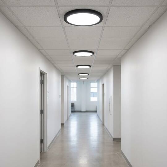 ACK 24W CCT Renk Ayarlı Yuvarlak Led Panel (Ø300 mm Siyah Kasa) AP03-02491 - 2