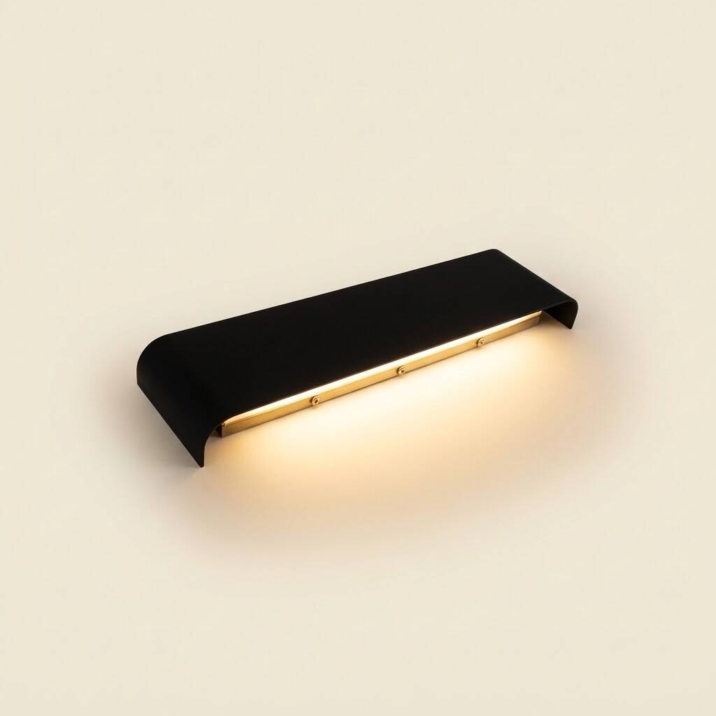 ACK 24W 3000K Günışığı 1850 lm LED Duvar/Tavan Apliği (Siyah) AH07-03701 - 3