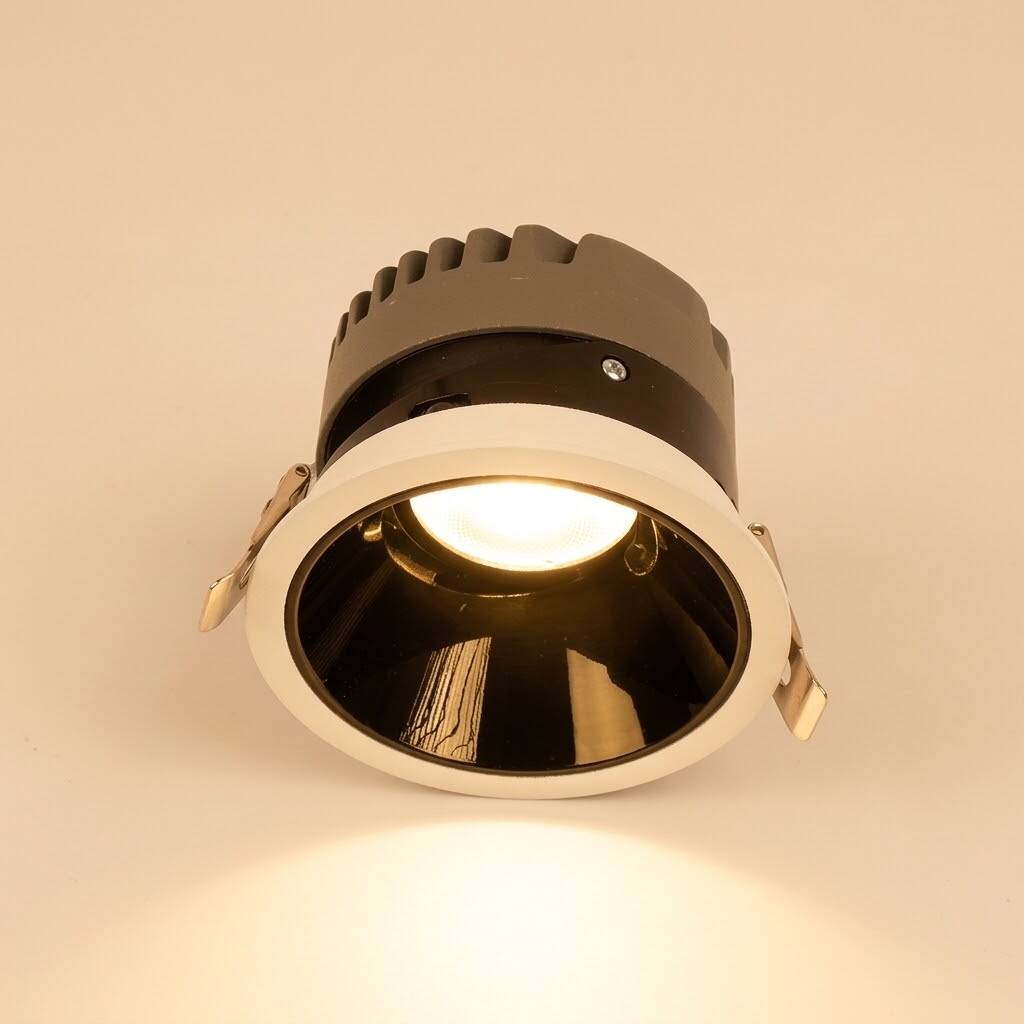 ACK 25W 3000K Günışığı 2125lm Kamaşma Önleyici (Dark Light) Sıva Altı Spot (Ø130 mm Beyaz Kasa) AD10-03100 - 3
