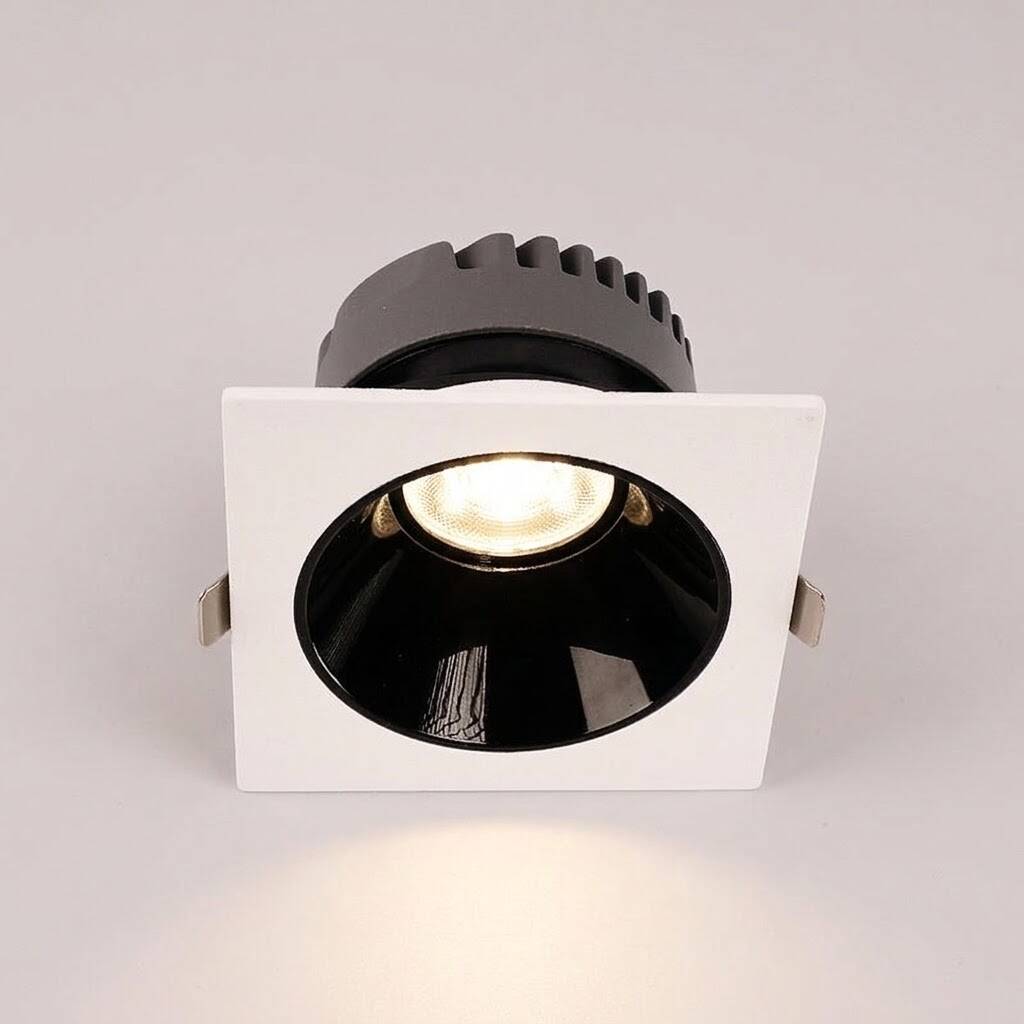 ACK 25W 4000K Ilık Beyaz 2175lm Kamaşma Önleyici (Dark Light) Sıva Altı Kare Spot (138x138 mm Beyaz Kasa) AD10-03510 - 3
