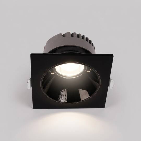 ACK 25W 4000K Ilık Beyaz 2175lm Kamaşma Önleyici (Dark Light) Sıva Altı Kare Spot (138x138 mm Siyah Kasa) AD10-03511 - 3