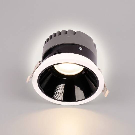 ACK 25W 4000K Ilık Beyaz 2175lm Kamaşma Önleyici (Dark Light) Sıva Altı Spot (Ø130 mm Beyaz Kasa) AD10-03110 - 3