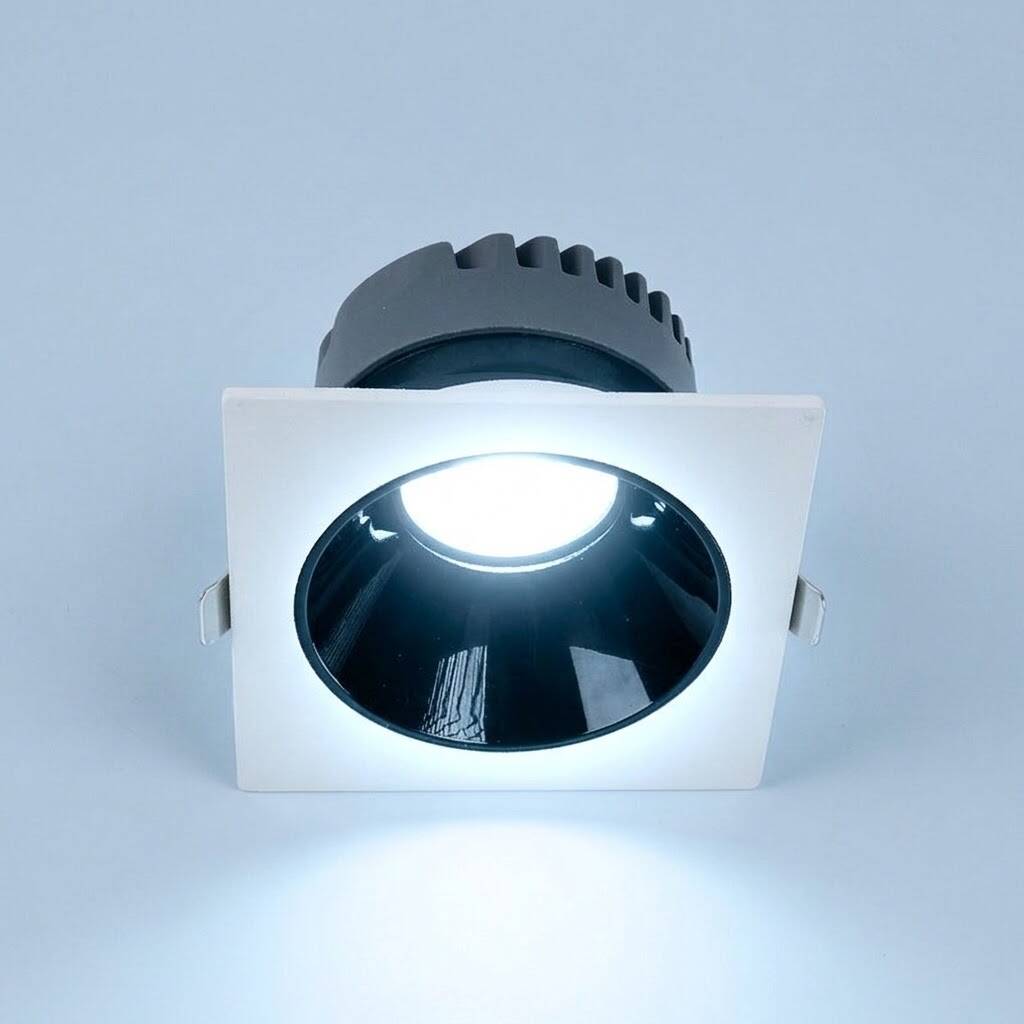 ACK 25W 6500K Beyaz 2250lm Kamaşma Önleyici (Dark Light) Sıva Altı Kare Spot (138x138 mm Beyaz Kasa) AD10-03530 - 3