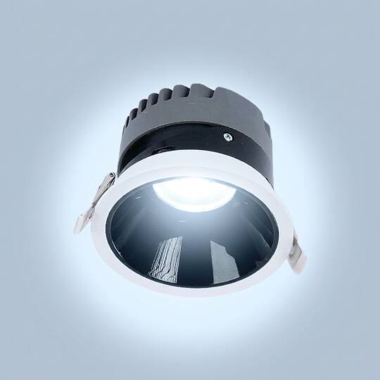 ACK 25W 6500K Beyaz 2250lm Kamaşma Önleyici (Dark Light) Sıva Altı Spot (Ø130 mm Beyaz Kasa) AD10-03130 - 3