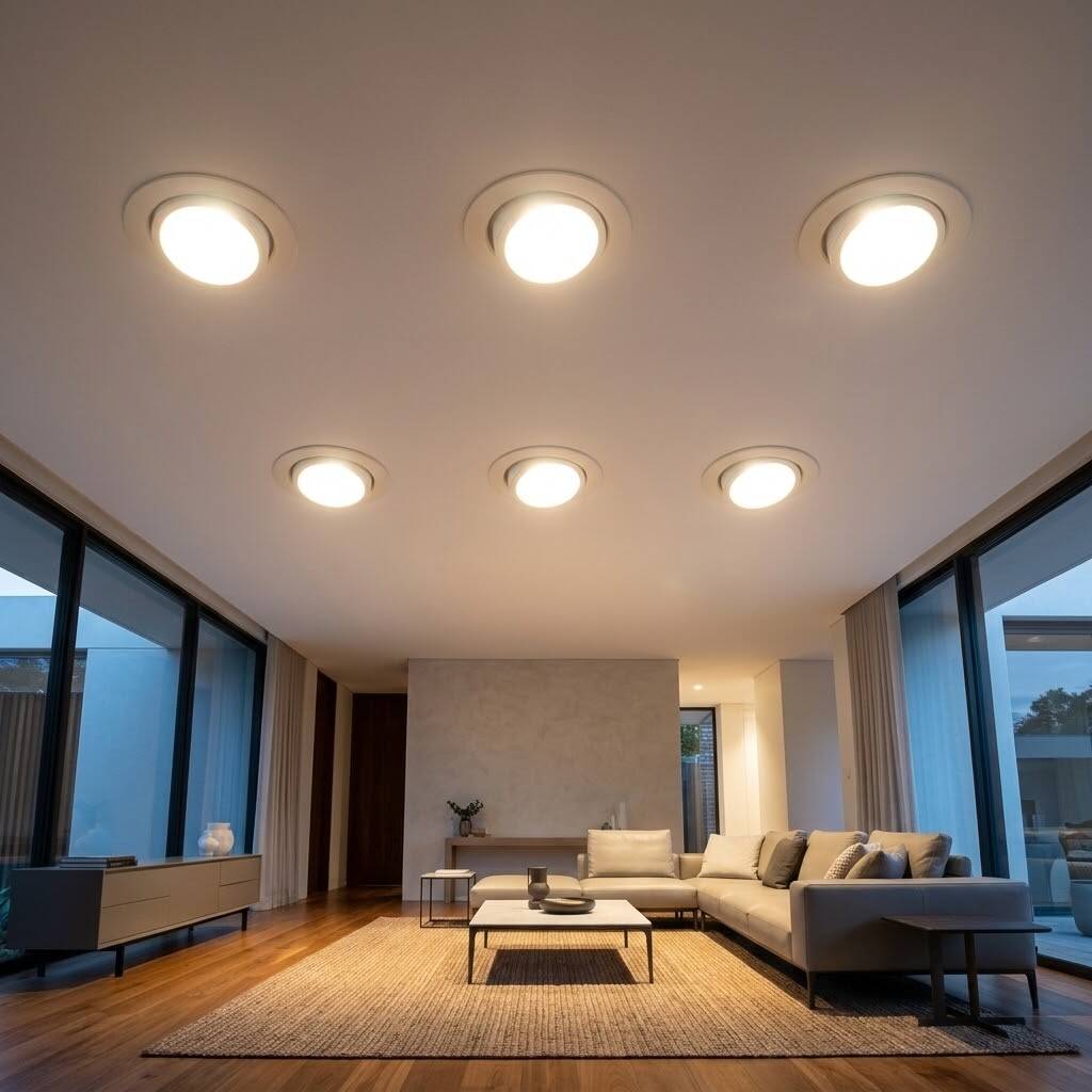 ACK 30W 3000K Günışığı 2400lm Sıva Altı Led Salyangoz Spot Armatür (Ø190 mm Beyaz Kasa) AD36-00400 - 2