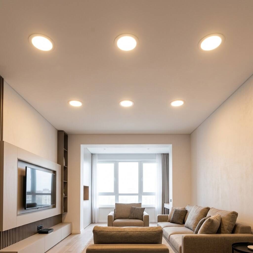 ACK 30W 3000K Günışığı 2700lm COB Led Downlight Sıva Altı Spot (Ø229 mm Beyaz Kasa) AD08-03000 - 2