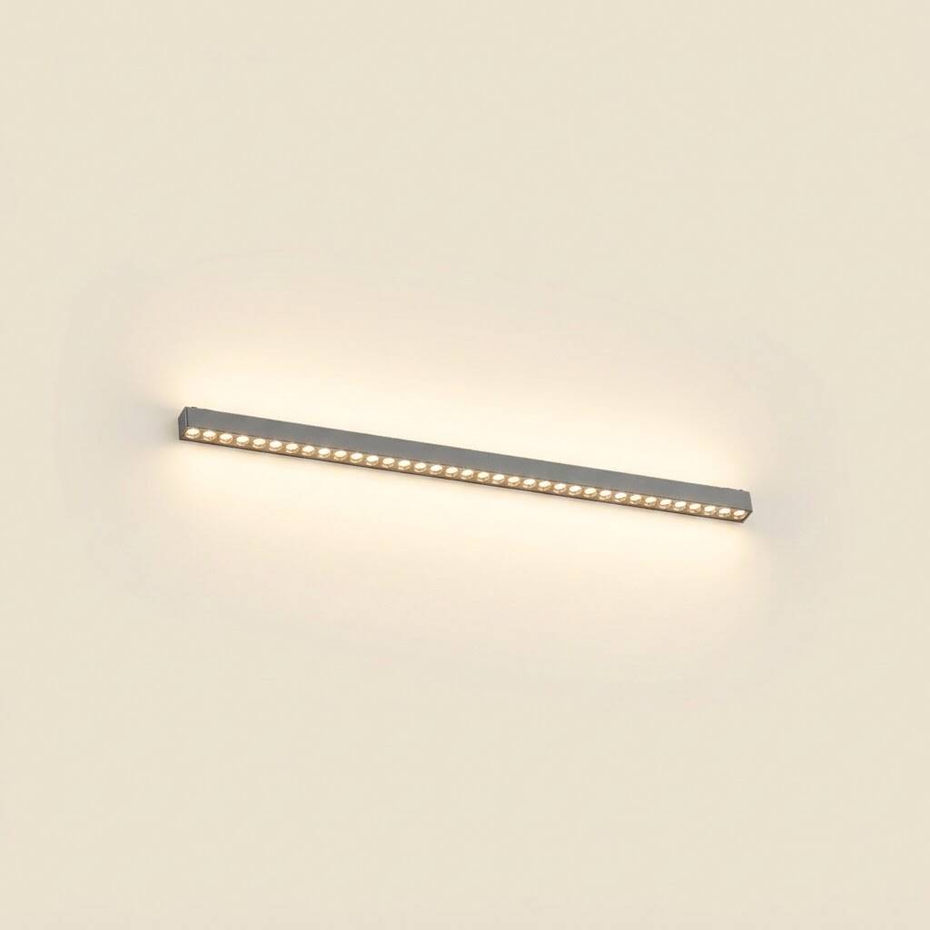 ACK 30W 3000K Günışığı 48V Magnetik Ray Armatürü Çoklu Dot (Izgara) Siyah Kasa AD45-02501 - 3