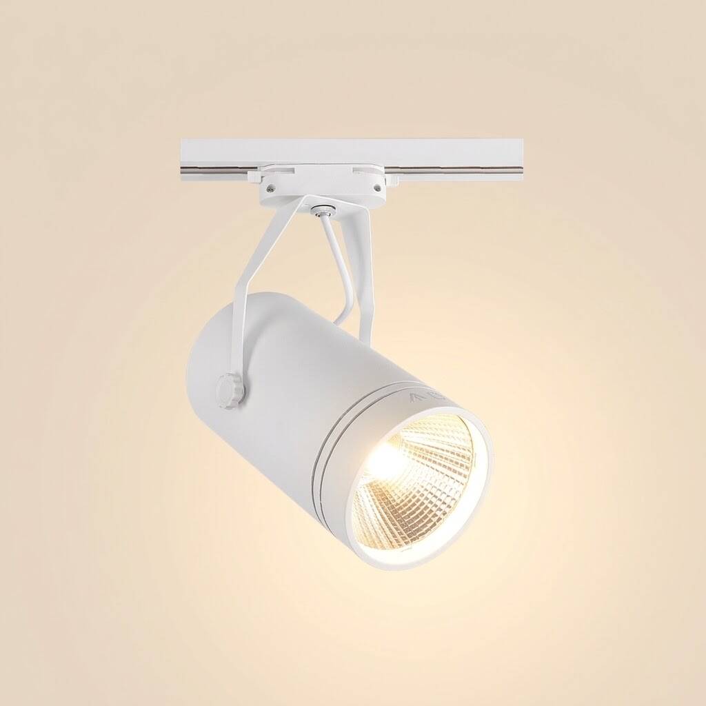ACK 30W 3000K Günışığı LED Ray Armatürü Spot Lamba (Beyaz Kasa) AD30-01900 - 3