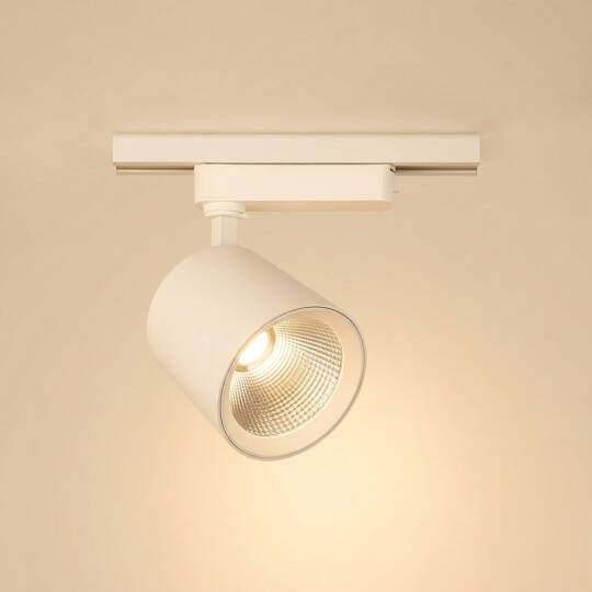 ACK 30W 3000K Günışığı LED Ray Armatürü Spot Lamba (Beyaz Kasa) AD30-02500 - 3