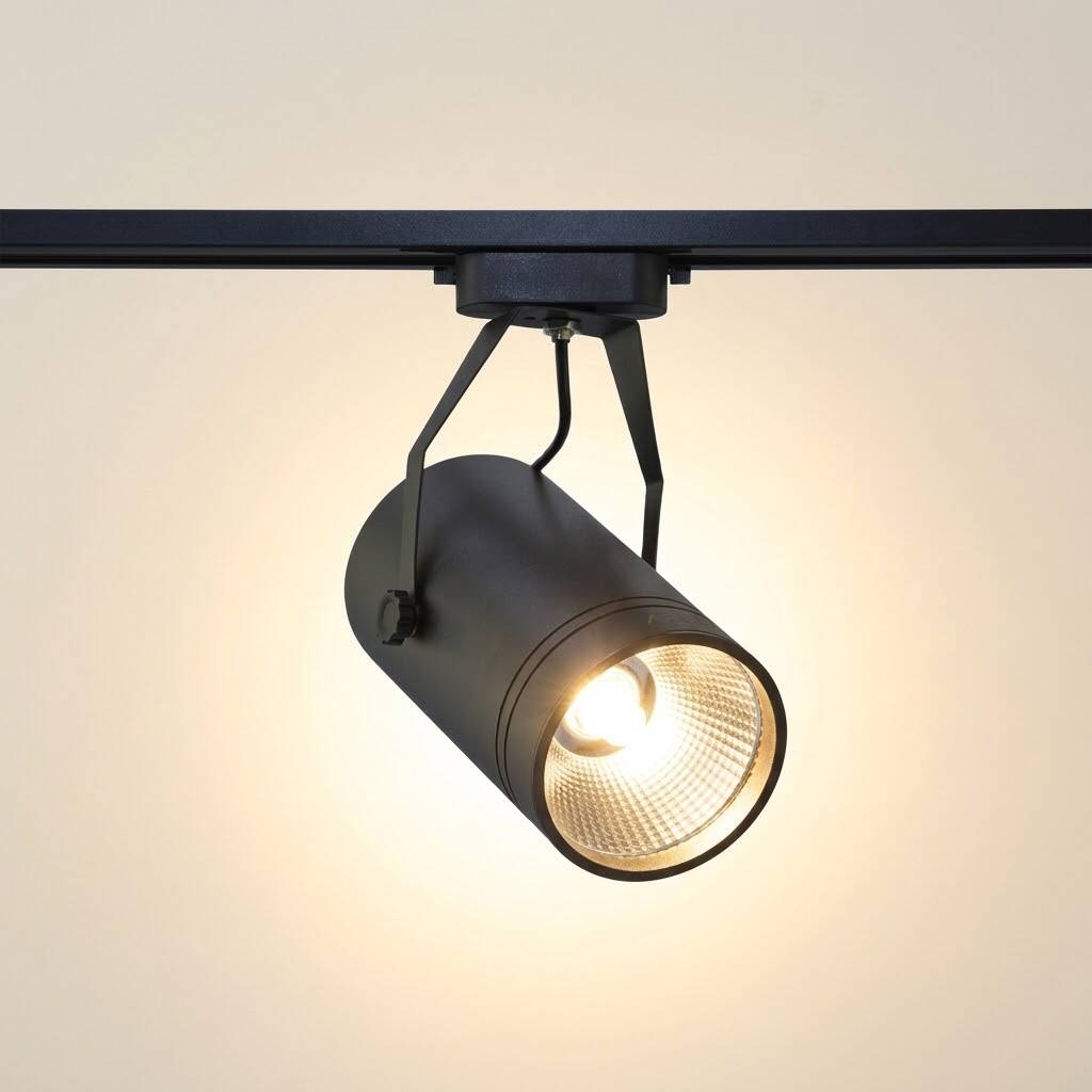 ACK 30W 3000K Günışığı LED Ray Armatürü Spot Lamba (Siyah Kasa) AD30-01901 - 3