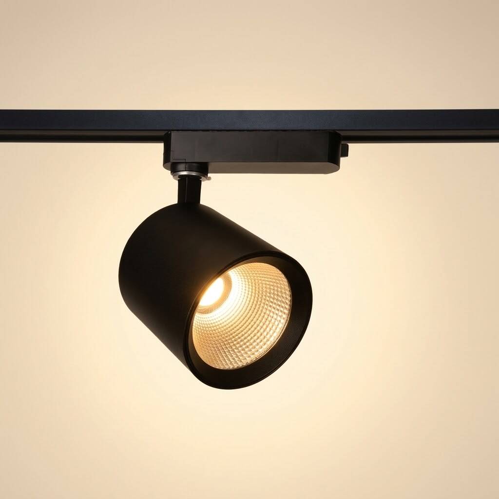 ACK 30W 3000K Günışığı LED Ray Armatürü Spot Lamba (Siyah Kasa) AD30-02501 - 3