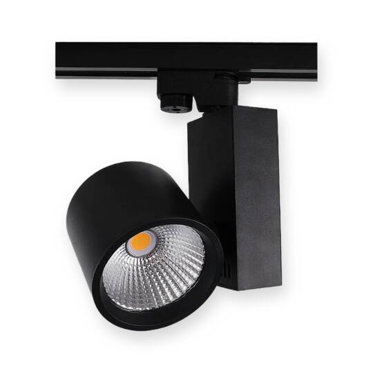 ACK 30W 3000K Günışığı LED Ray Armatürü Spot Lamba (Siyah Kasa) AD30-04001