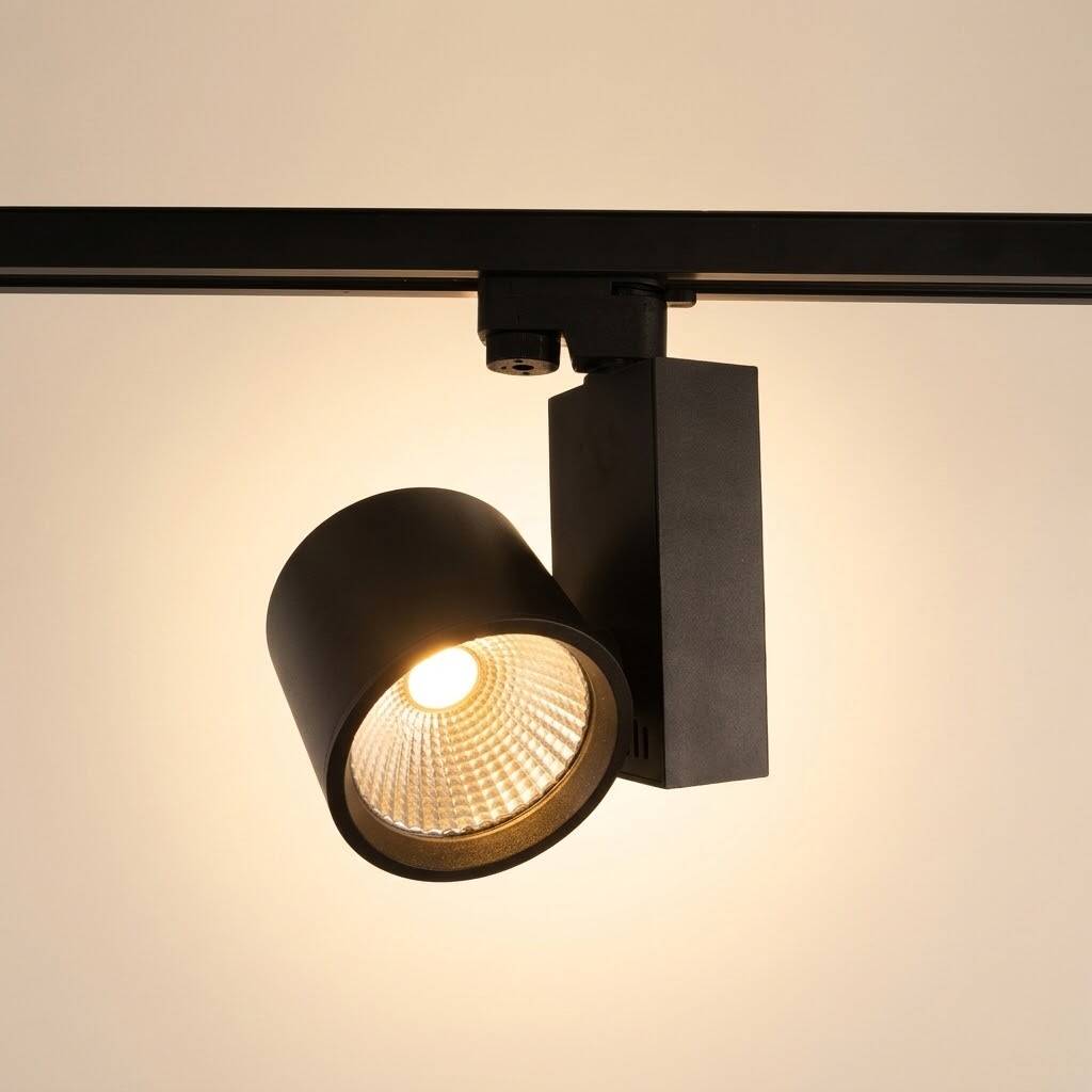 ACK 30W 3000K Günışığı LED Ray Armatürü Spot Lamba (Siyah Kasa) AD30-04001 - 3