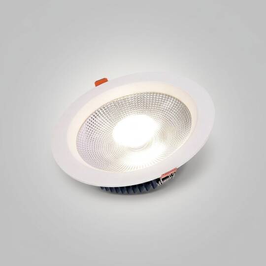 ACK 30W 4000K Ilık Beyaz 2700lm COB Led Downlight Sıva Altı Spot (Ø229 mm Beyaz Kasa) AD08-03010 - 3