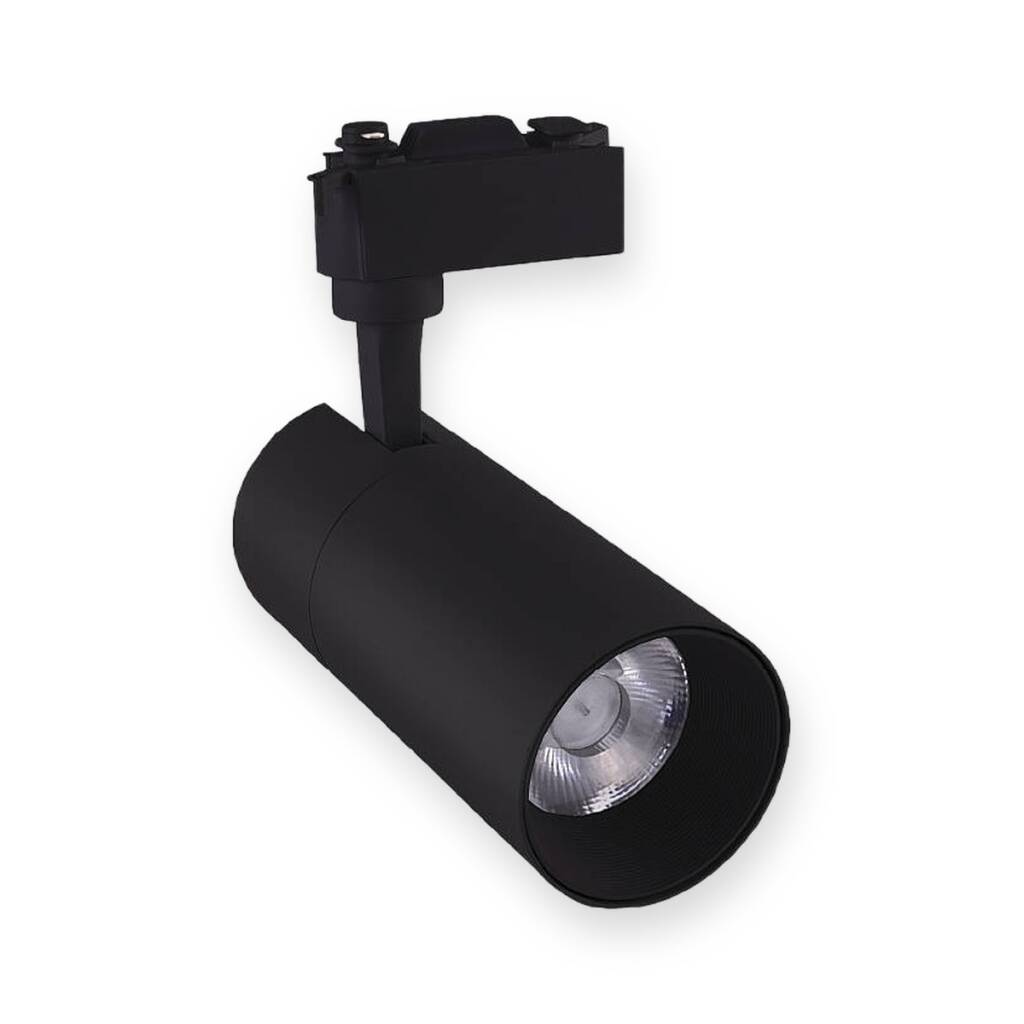 ACK 30W 4000K Ilık Beyaz LED Ray Armatürü Spot Lamba (Siyah Kasa) AD30-01111 - 1