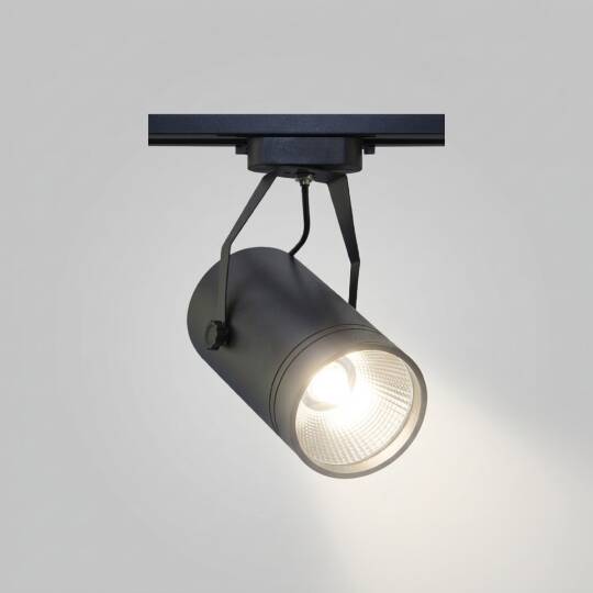 ACK 30W 4000K Ilık Beyaz LED Ray Armatürü Spot Lamba (Siyah Kasa) AD30-01911 - 3