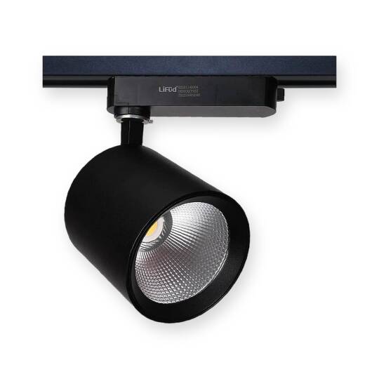 ACK 30W 4000K Ilık Beyaz LED Ray Armatürü Spot Lamba (Siyah Kasa) AD30-02511