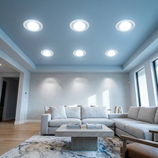 ACK 30W 6500K Beyaz 2550lm Sıva Altı Led Salyangoz Spot Armatür (Ø190 mm Beyaz Kasa) AD36-00430 - 2