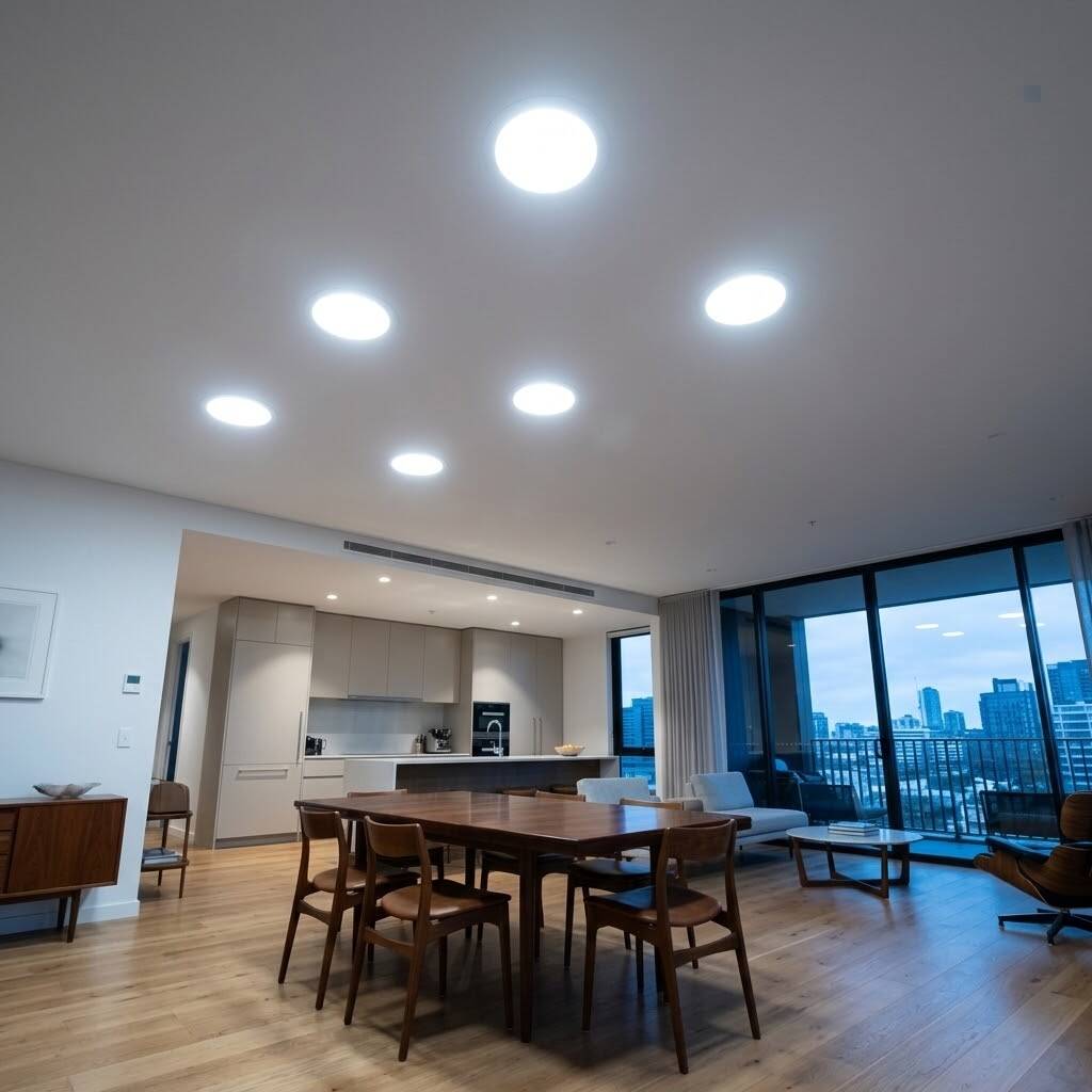 ACK 30W 6500K Beyaz 2700lm COB Led Downlight Sıva Altı Spot (Ø229 mm Beyaz Kasa) AD08-03030 - 2