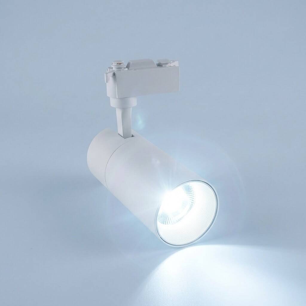 ACK 30W 6500K Beyaz LED Ray Armatürü Spot Lamba (Beyaz Kasa) AD30-01130 - 3