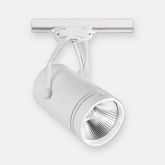 ACK 30W 6500K Beyaz LED Ray Armatürü Spot Lamba (Beyaz Kasa) AD30-01930