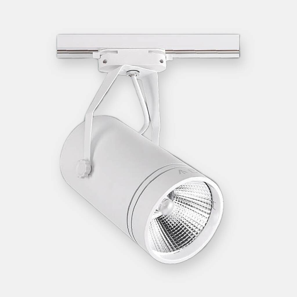 ACK 30W 6500K Beyaz LED Ray Armatürü Spot Lamba (Beyaz Kasa) AD30-01930 - 1