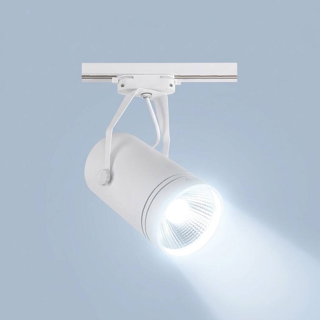 ACK 30W 6500K Beyaz LED Ray Armatürü Spot Lamba (Beyaz Kasa) AD30-01930 - 3
