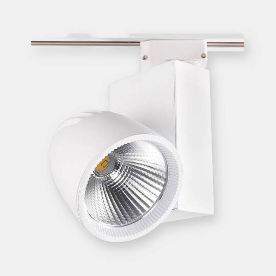 ACK 30W 6500K Beyaz LED Ray Armatürü Spot Lamba (Beyaz Kasa) AD30-04030