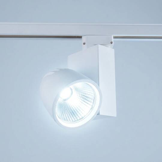 ACK 30W 6500K Beyaz LED Ray Armatürü Spot Lamba (Beyaz Kasa) AD30-04030 - 3