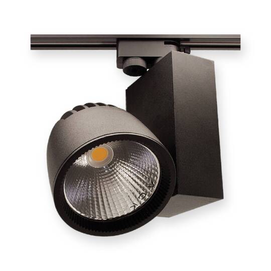 ACK 30W 6500K Beyaz LED Ray Armatürü Spot Lamba (Siyah Kasa) AD30-04031