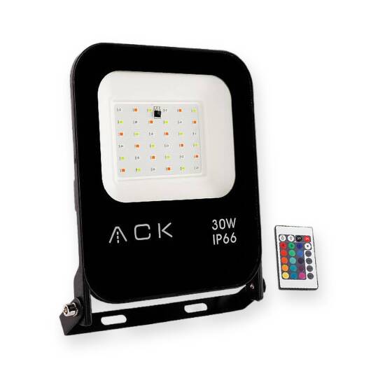 ACK 30W RGB Renkli RGB (Çok Renkli) LED Projektör AT62-03092