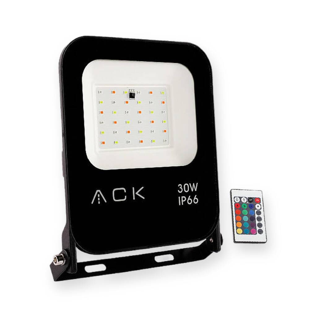 ACK 30W RGB Renkli RGB (Çok Renkli) LED Projektör AT62-03092 - 1