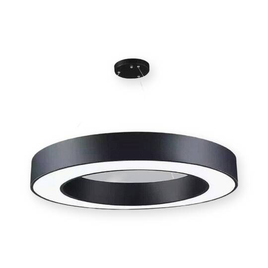 ACK 32W Geniş Çaplı Dekoratif Linear Sarkıt Armatür Ø40 cm Yuvarlak Halka Siyah Kasa AL02-09401