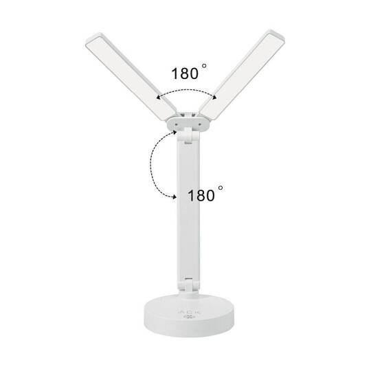 ACK 360° Döner Esnek Boyunlu LED Dokunmatik Masa Lambası (440lm) AF11-10018 - 5